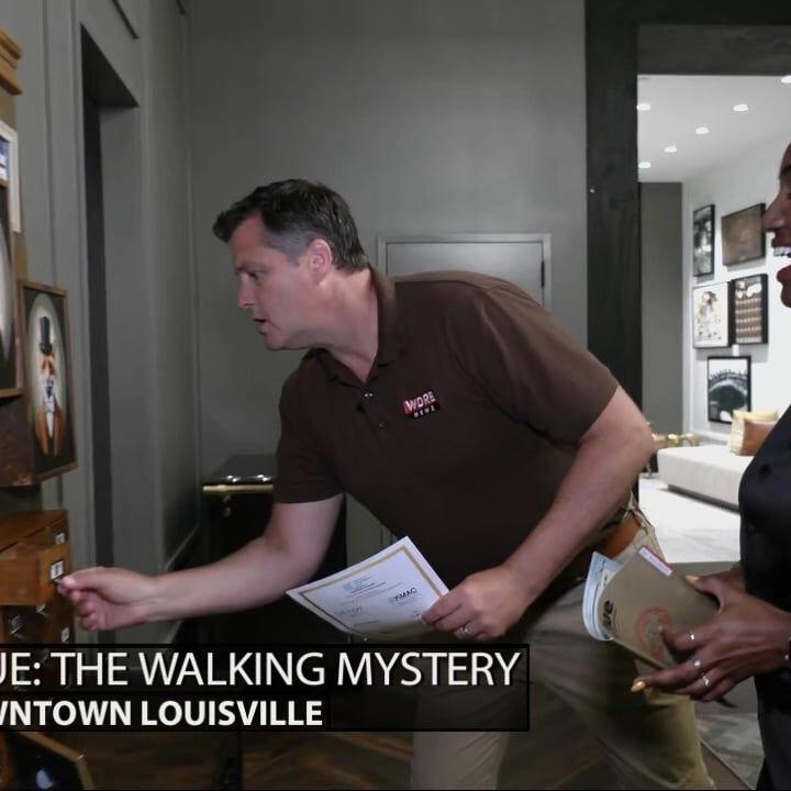 Keith Kaiser visits The Grady Hotel to start his CLUE journey
